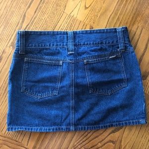 Denim Mini Skirt